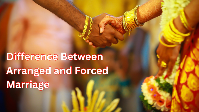What is the difference between arranged and forced marriage?
